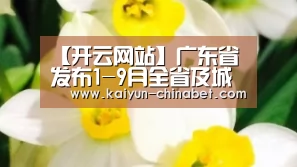 【开云网站】广东省发布1-9月全省及城市空气、水环境质量状况(图4) 开云推荐