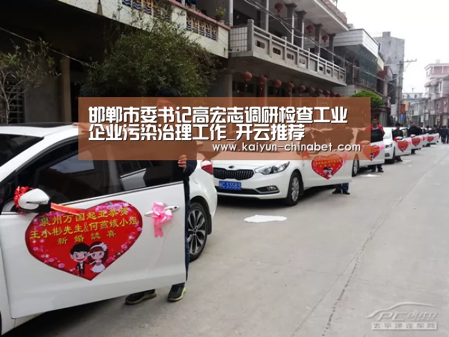 邯郸市委书记高宏志调研检查工业企业污染治理工作_开云推荐(图2) 开云直播